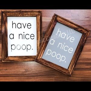 Custom made wall hang decor